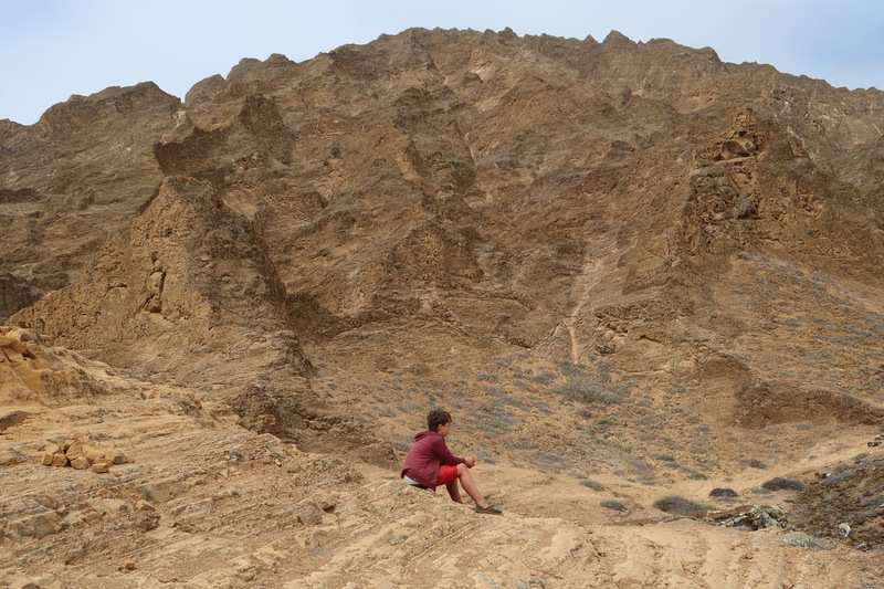 Mountain view on San Cristobal Island